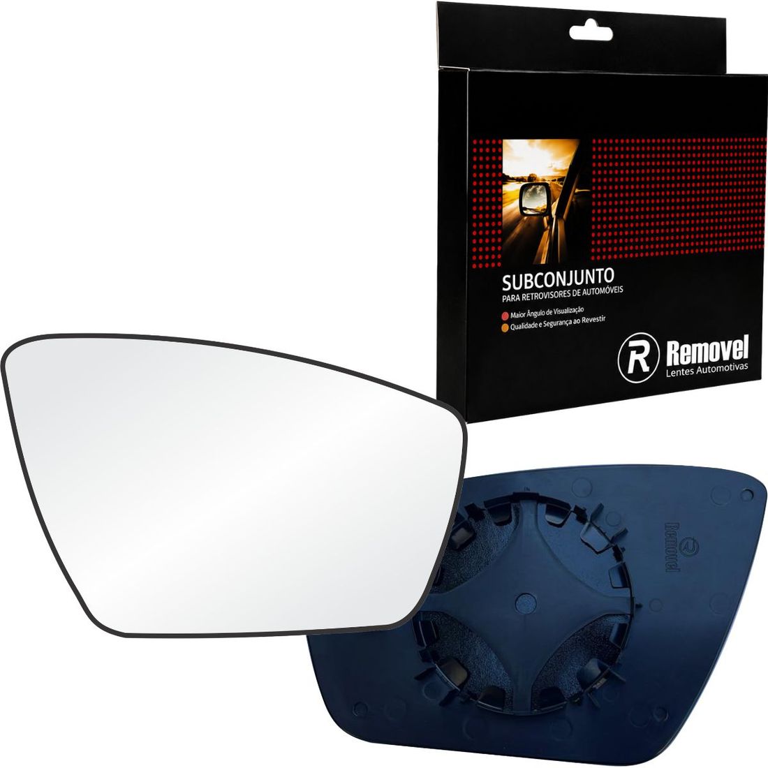 Lente Retrovisor Direito Ford Ka 2015 Em Diante