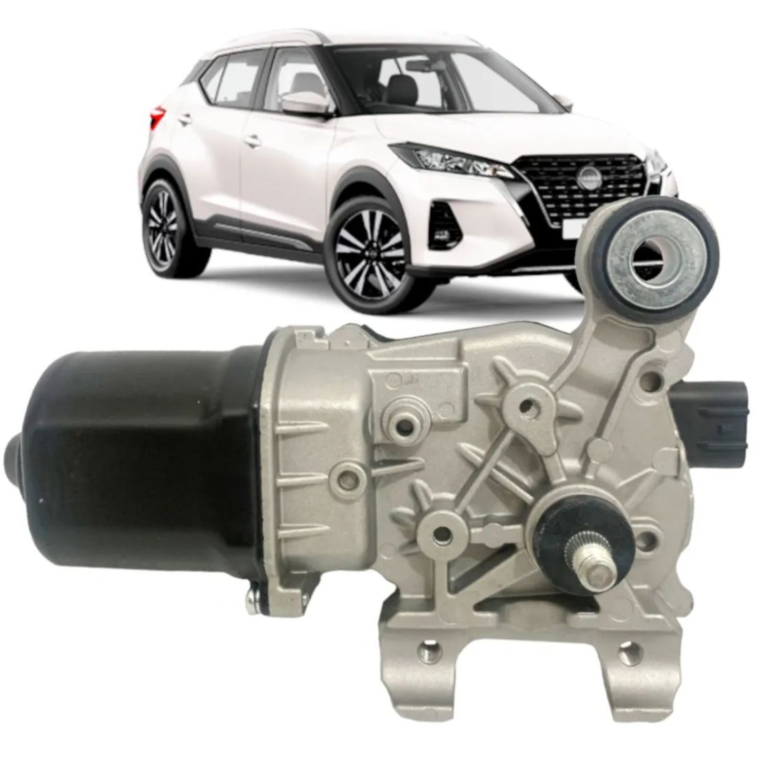 Motor Limpador Parabrisa Kicks 2016 a 2024