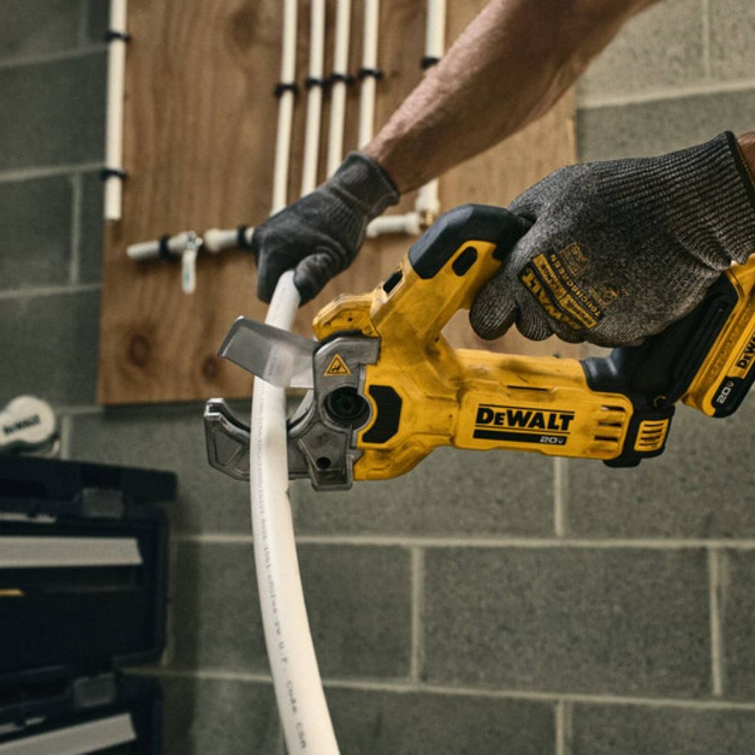 Cortador Tubos de Plástico DeWalt 20v Sem Bateria