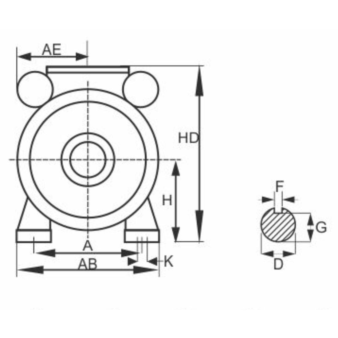 Motor Elétrico Lynus 3CV 127/220V Monofásico 3460RPM