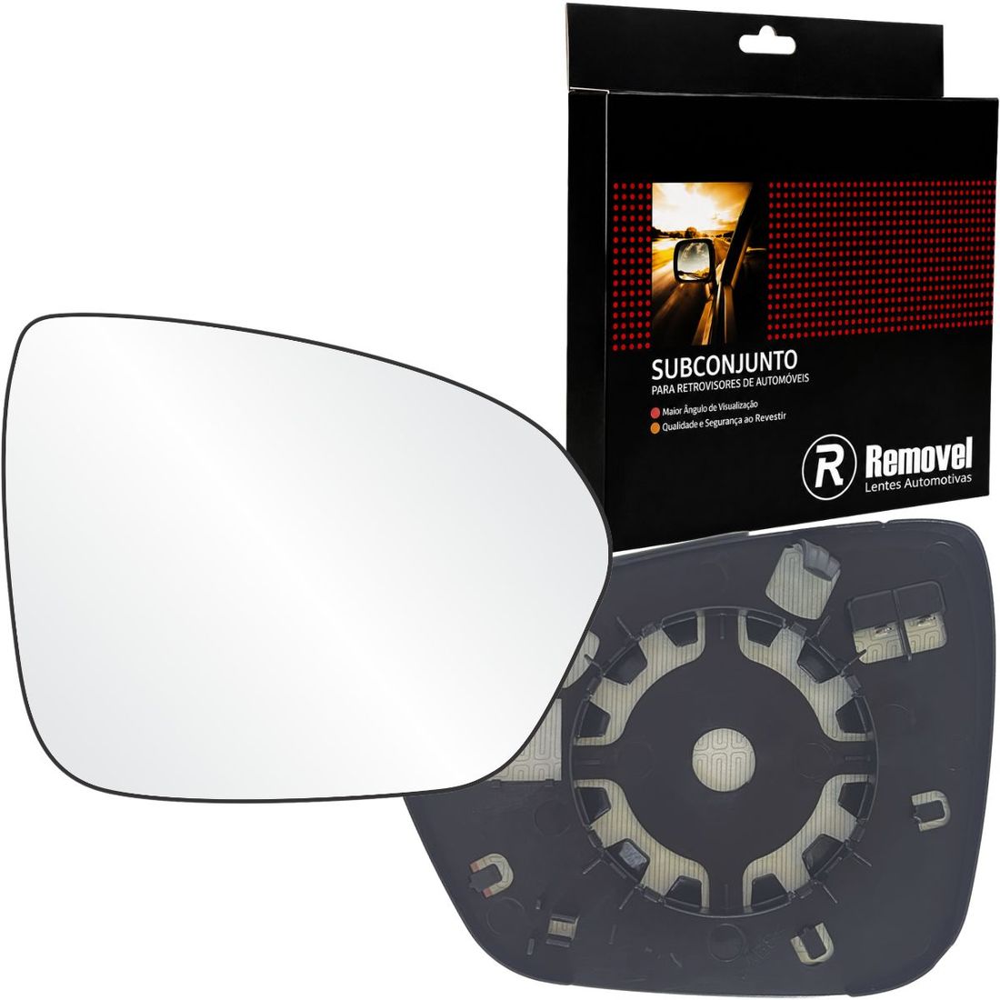 Lente Retrovisor Direito Renault Duster 2020 Em Diante