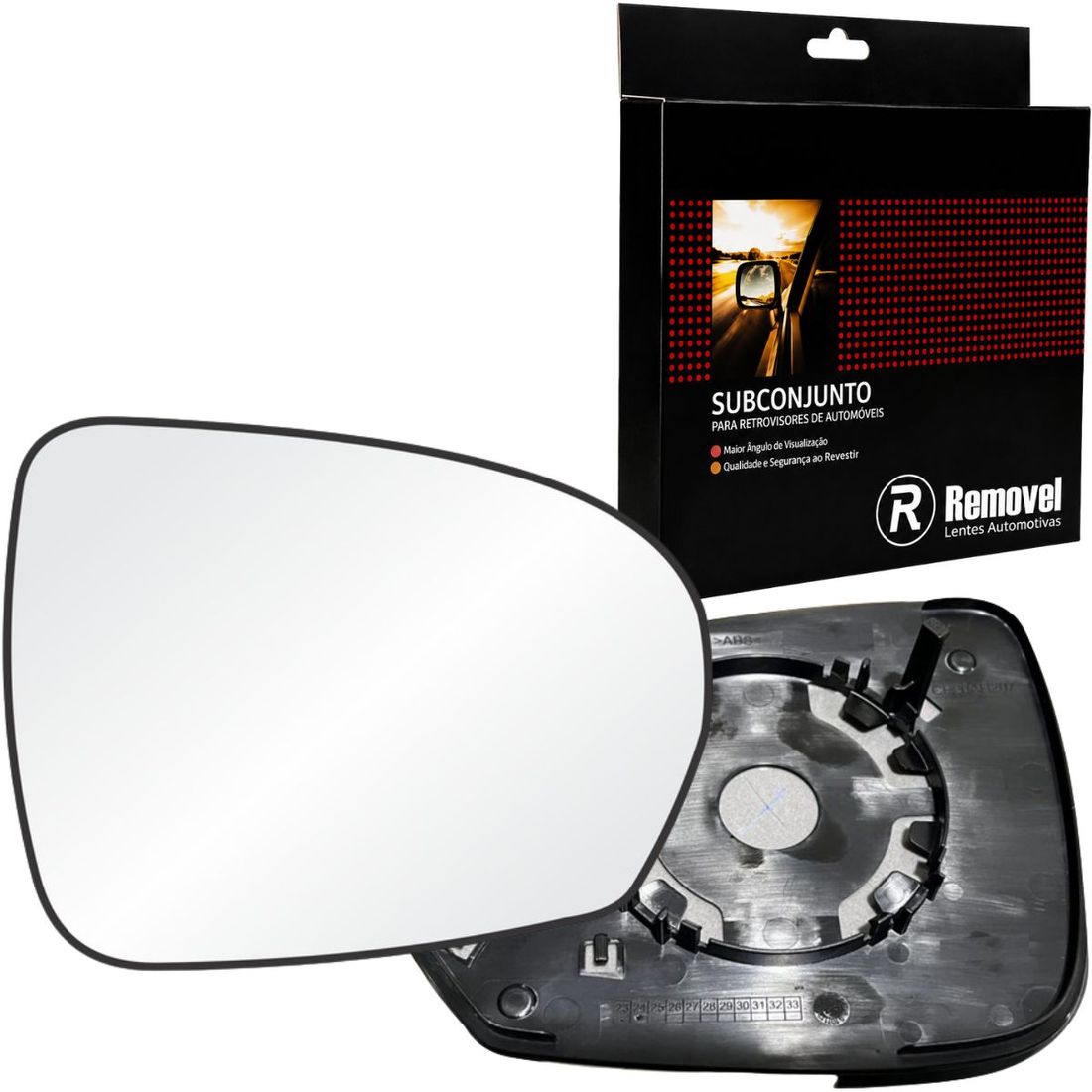 Lente Retrovisor Direito Renault Kardian 2024 Em Diante