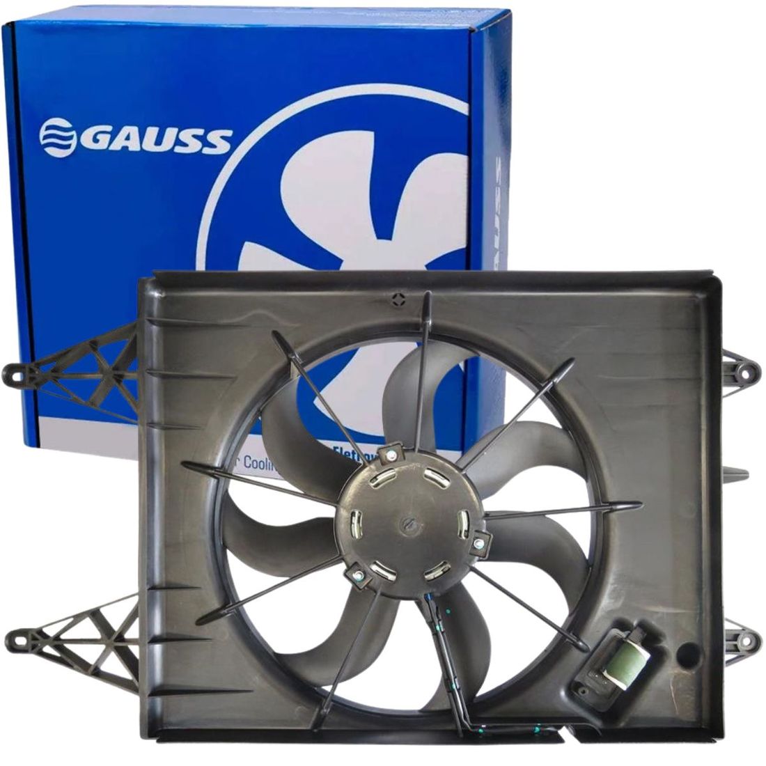 Eletroventilador Gol Voyage Saveiro G5 G6 1.0 1.6 8v 08/15