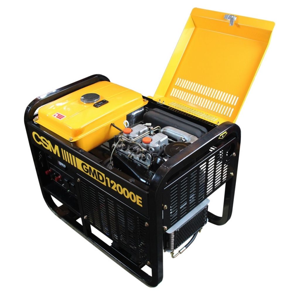 Gerador Diesel 11 kVA Monofásico 110/220V - CSM GMD12000E