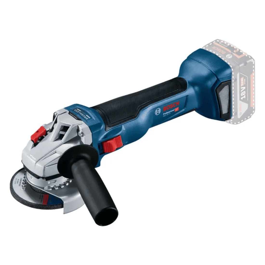 Combo Aspirador de Pó e Esmerilhadeira Angular Bosch 4.1/2 com 2 Baterias e Carregador