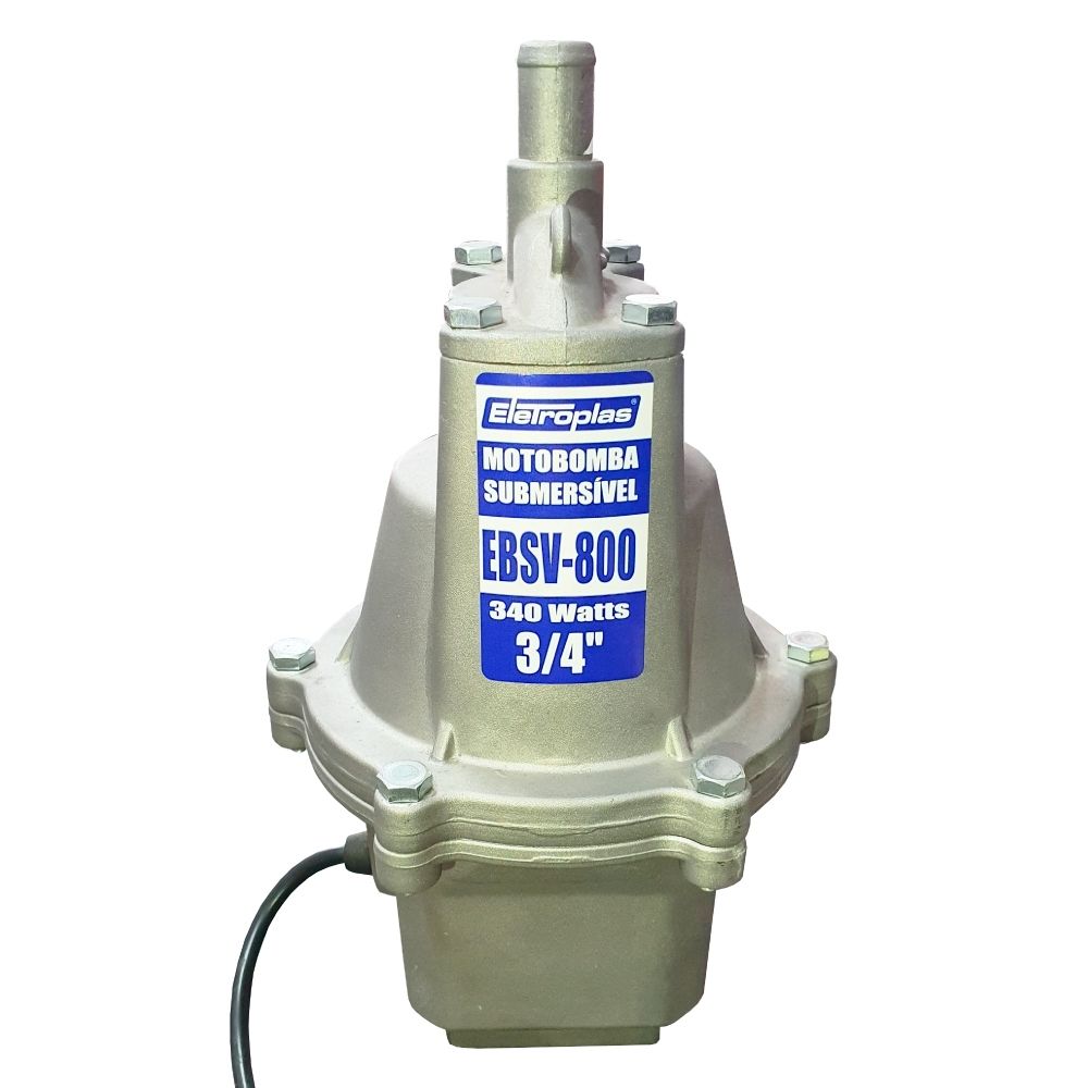 Motobomba Submersa Vibratória 340W 220V Eletroplás EBSV800