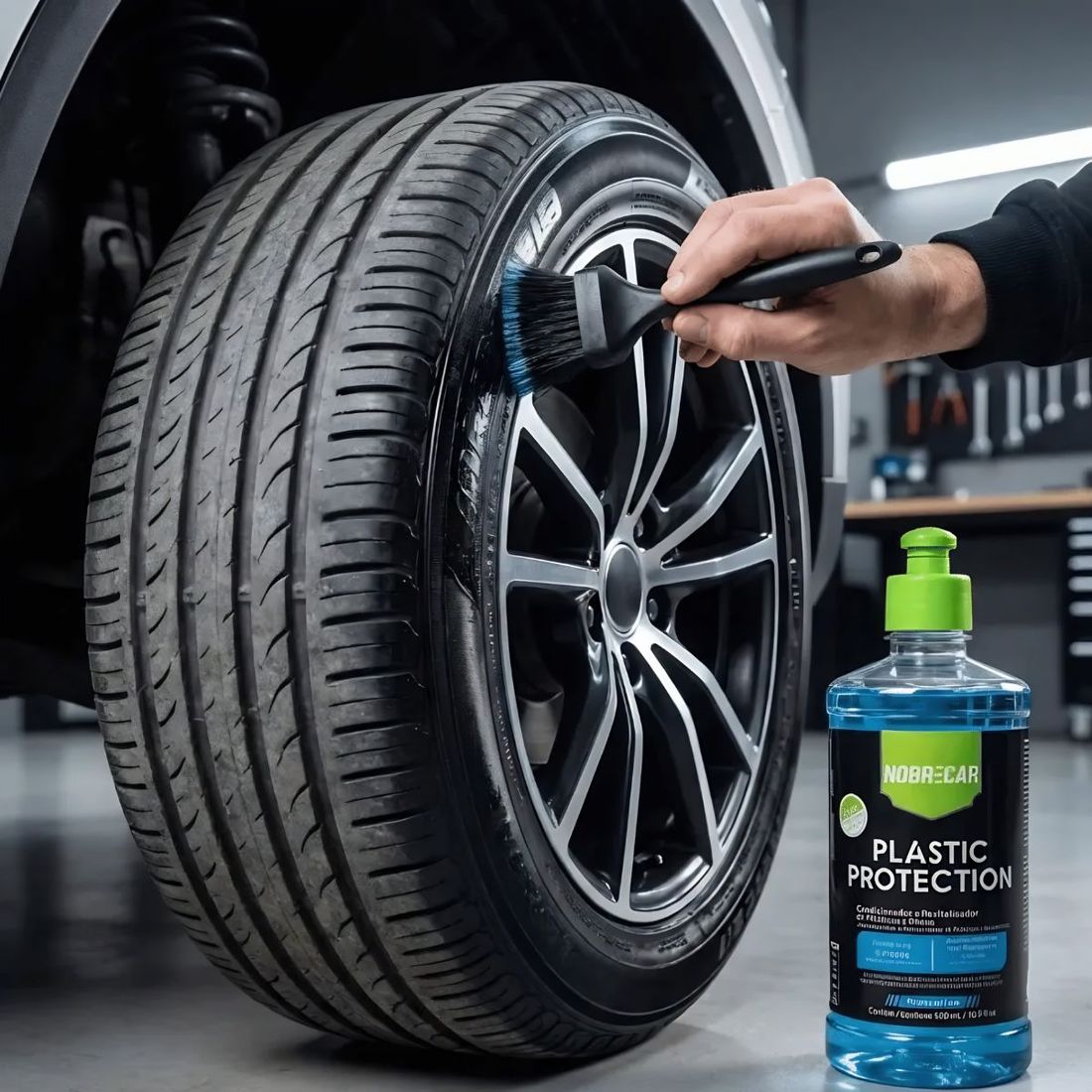 Protetor de Plástico Nobre Car Plastic Protection 500ml Protetor de Plástico Nobre Car Plastic Protection 500ml