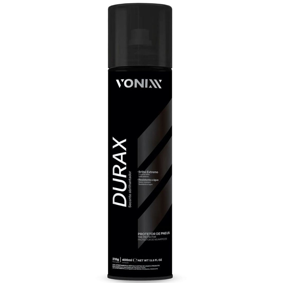 Protetor de Pneus Brilho Extremo em Spray Vonixx Durax 400ml Protetor de Pneus Brilho Extremo em Spray Vonixx Durax 400ml