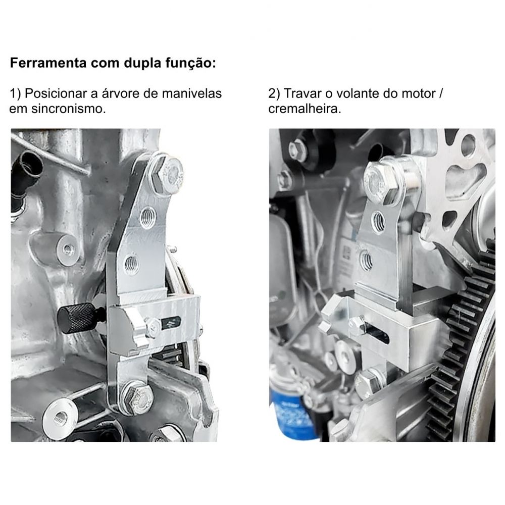 Ferramentas Travar Volante Do Motor Gm 1.0 12v Raven 131018