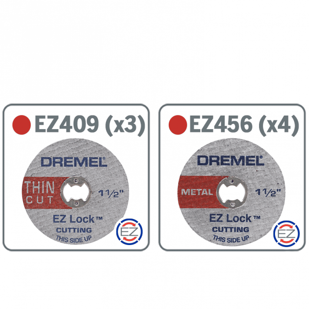 Kit Acessórios Para Corte 11 peças Dremel 2615E728AB