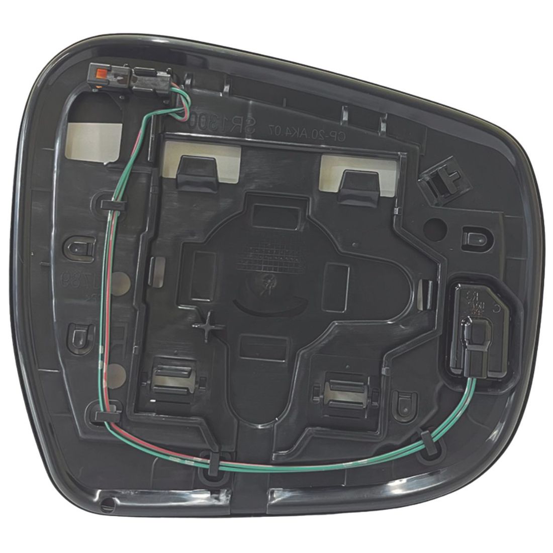 Lente Retrovisor Esquerdo Nissan Frontier 2018 Em Diante C/Sensor de Ponto Cego