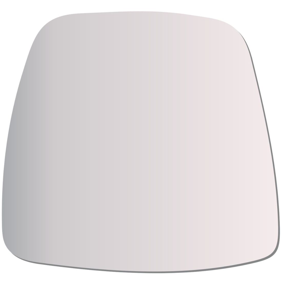Lente Retrovisor Superior Esquerdo Bongo K2500 2004 Em Diante