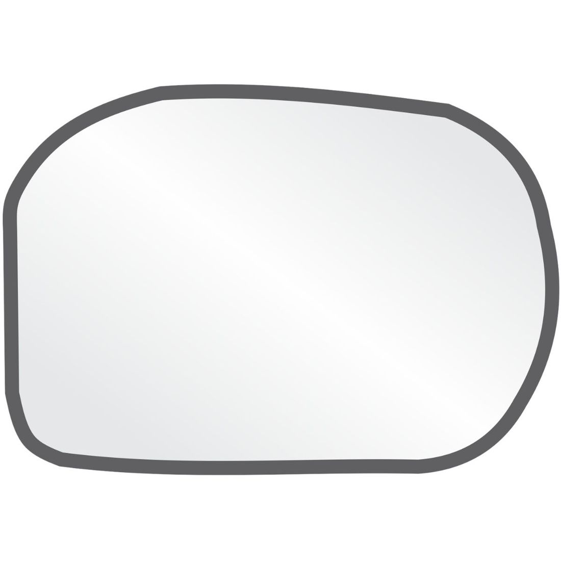 Lente Retrovisor Direito Honda Civic 2006 A 2011