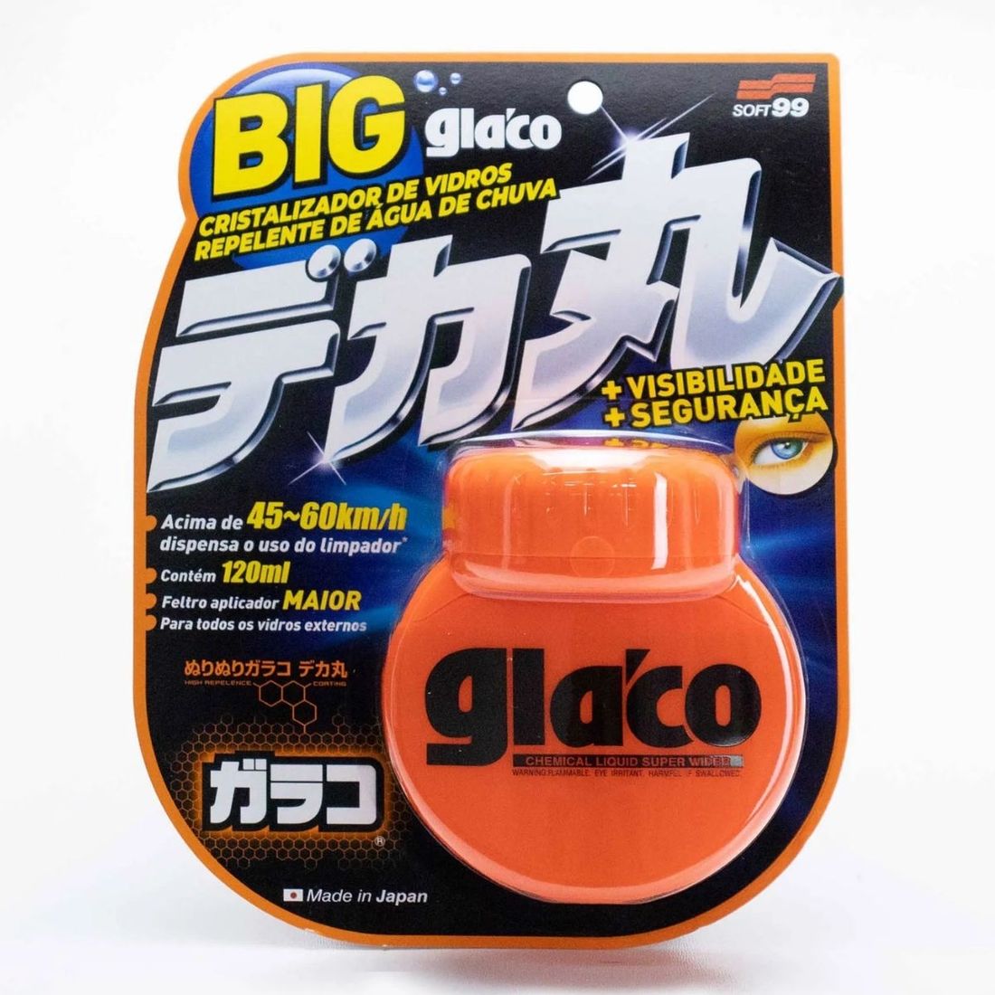Cristalizador de Vidros Big Glaco 120ml Soft99