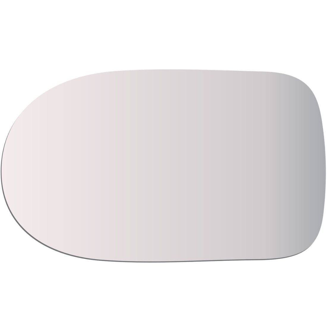 Lente Retrovisor Esquerdo Fiat Uno Economy 2011 A 2013