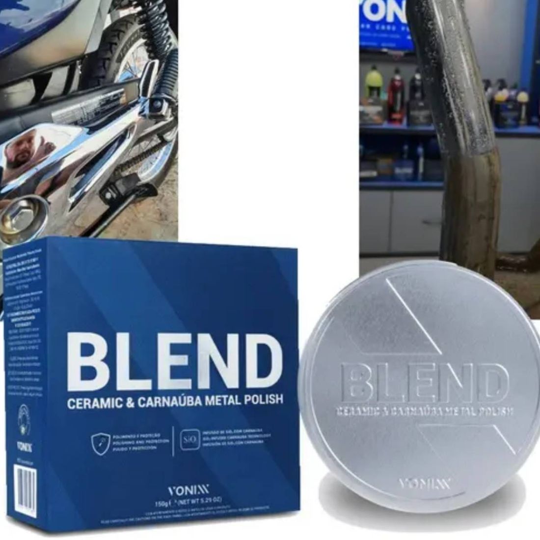 Polidor de Metais Vonixx Blend Metal Polish 150g