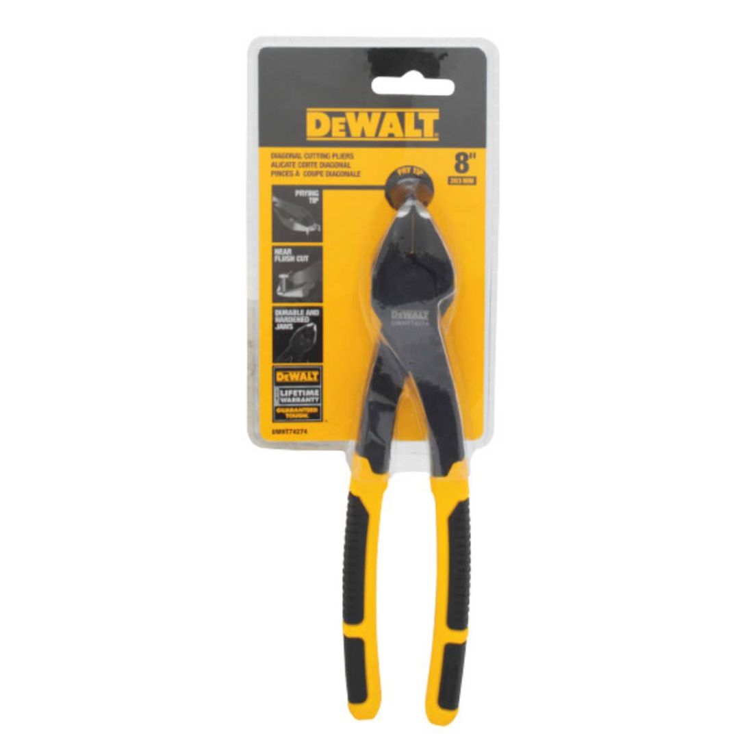 ALICATE CORTE DIAGONAL 8" PONTA ALAVANCA DEWALT