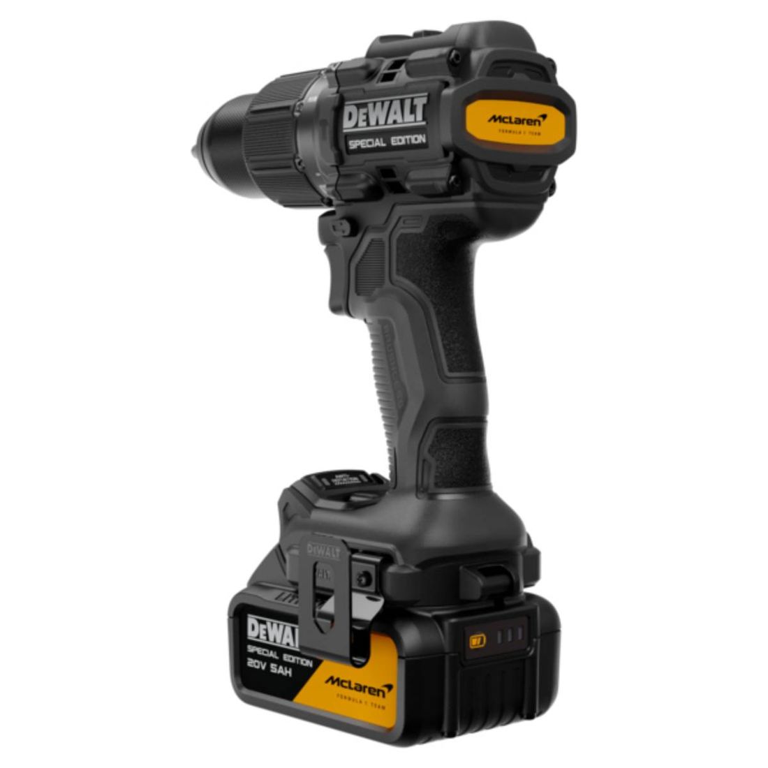 PARAFUSADEIRA/FURADEIRA IMPACTO 1/2" MCLAREN DEWALT 2 BATERIAS PARAFUSADEIRA/FURADEIRA IMPACTO 1/2" MCLAREN DEWALT 2 BATERIAS