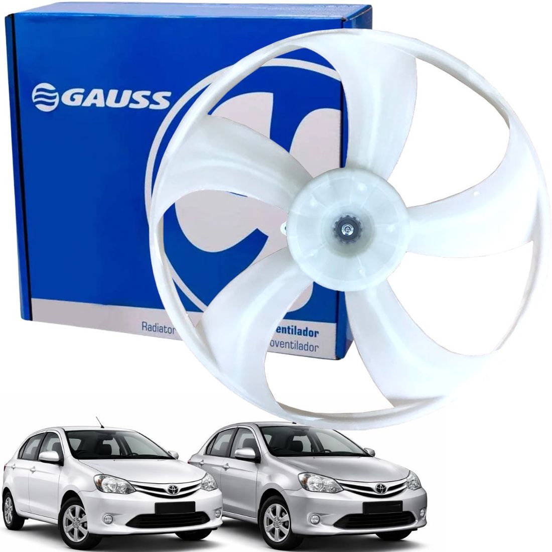 Eletroventilador Toyota Etios 1.3 1.5 2012 a 2016