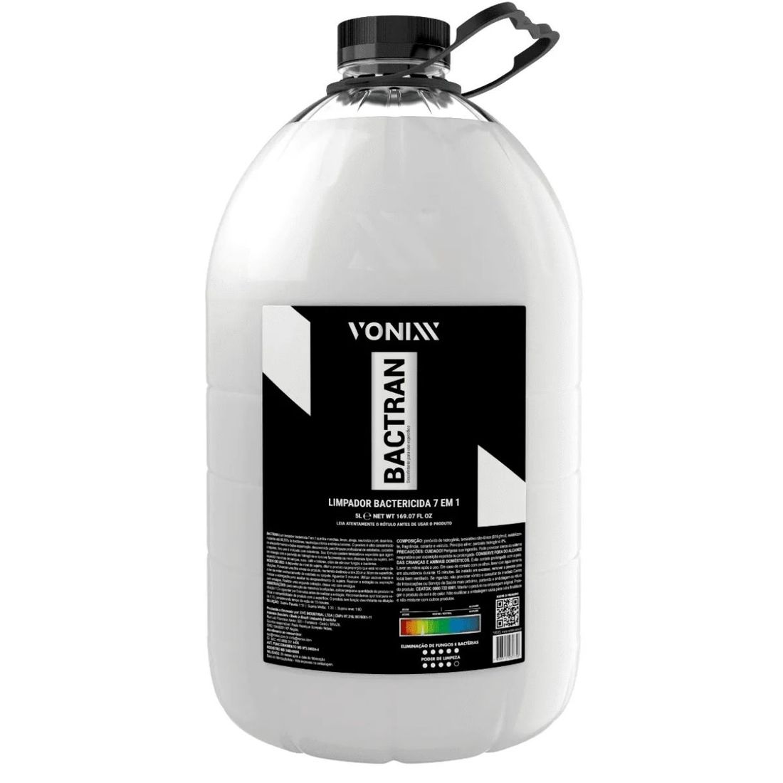 Limpador Ultra Concentrado Estofados Vonixx Bactran 5L