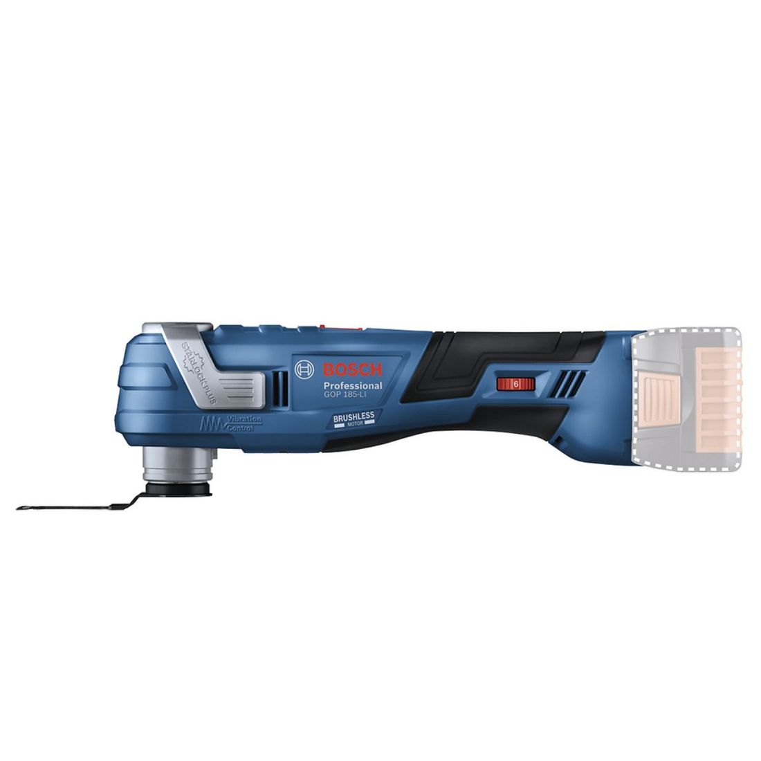 Combo Multicortadora + Martelete Bosch Com 2 Baterias 18v 4ah e Carregador