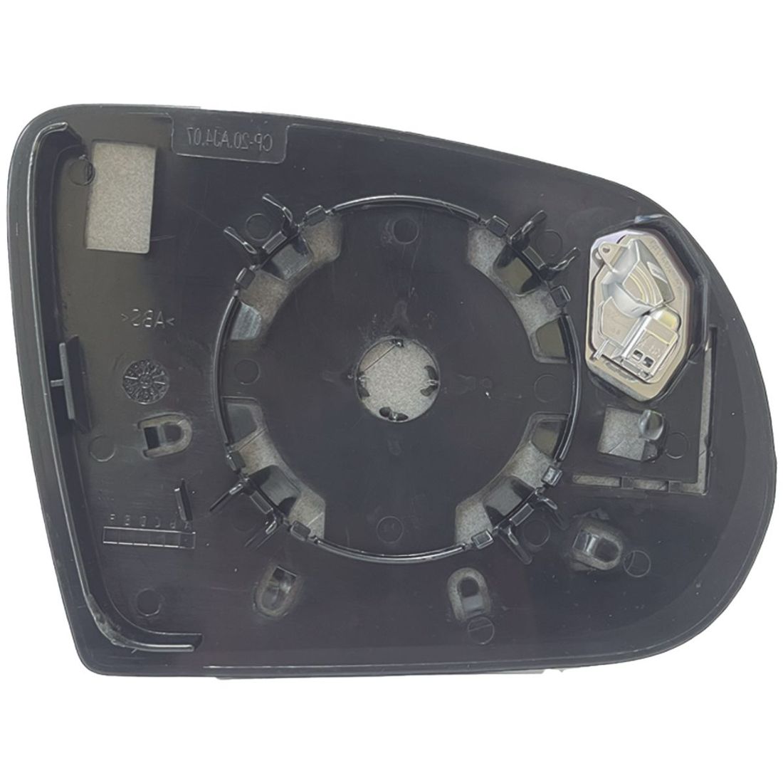 Lente Retrovisor Esquerdo Compass Commander C/Sensor Ponto
