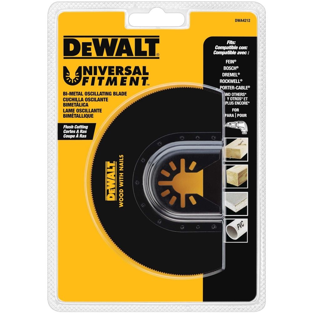 Lâmina Semi Circular Corte Rente Madeira Para Multiferramenta DeWalt