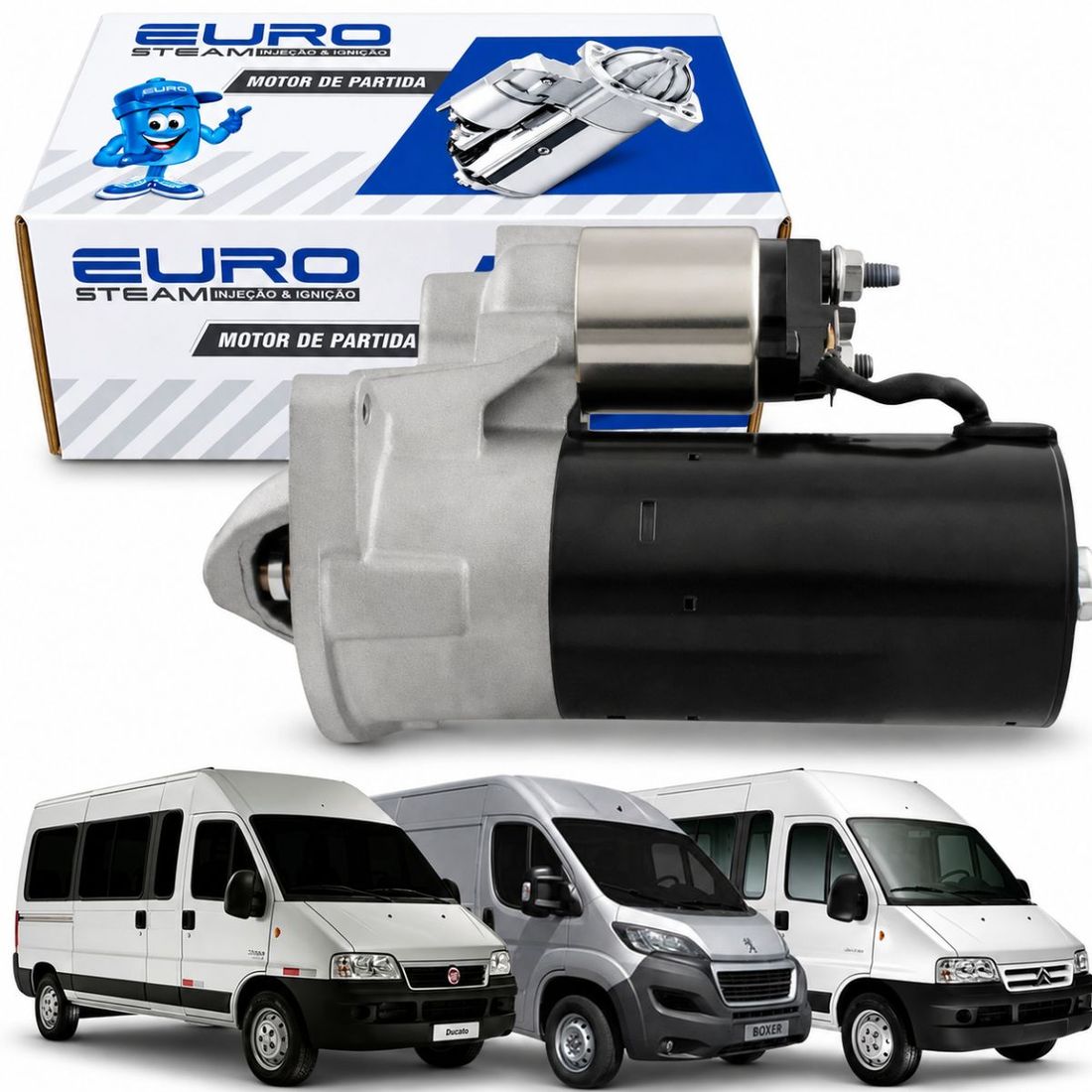 Motor de Partida Fiat Ducato 2.3 10/... Motor de Partida Fiat Ducato 2.3 10/...