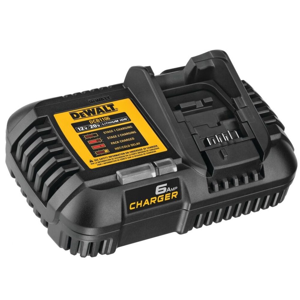 Carregador De Baterias 12v 20v 60v Max Dcb1106 Dewalt