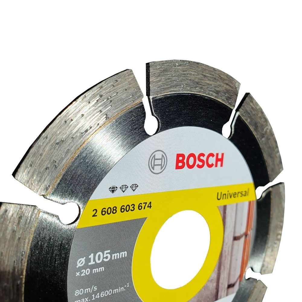 Disco Diamantado Segmentado Bosch Standard 4" (105mm) Disco Diamantado Segmentado Bosch Standard 4" (105mm)
