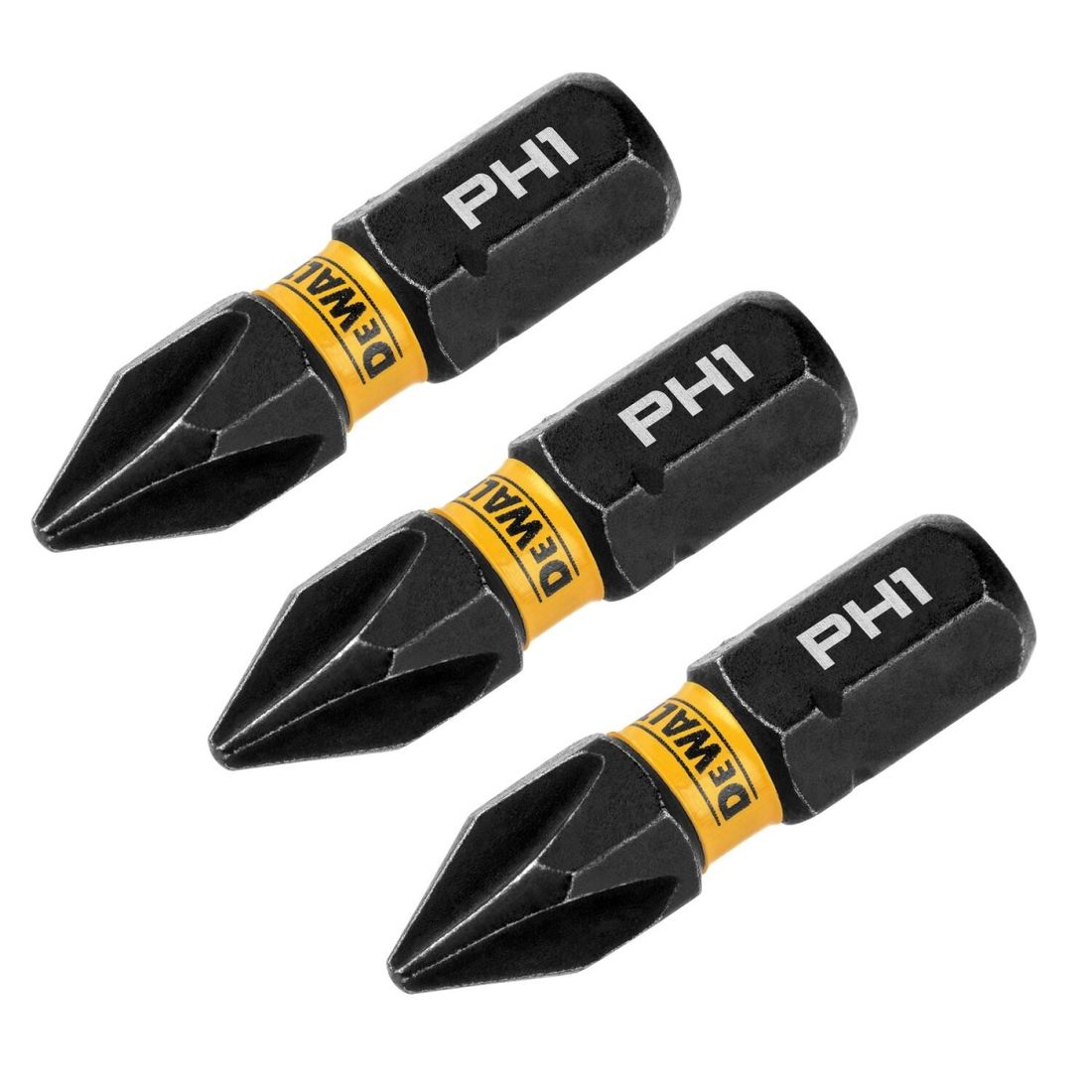 Ponteira Bits Phillips Flextorq PH1x25mm Cartela 3pçs