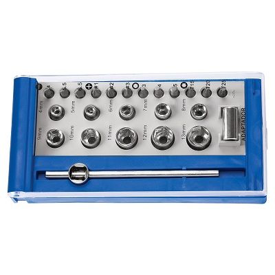 Jogo Soquetes e Acessórios 1/4" 24pçs Tramontina 41192/024