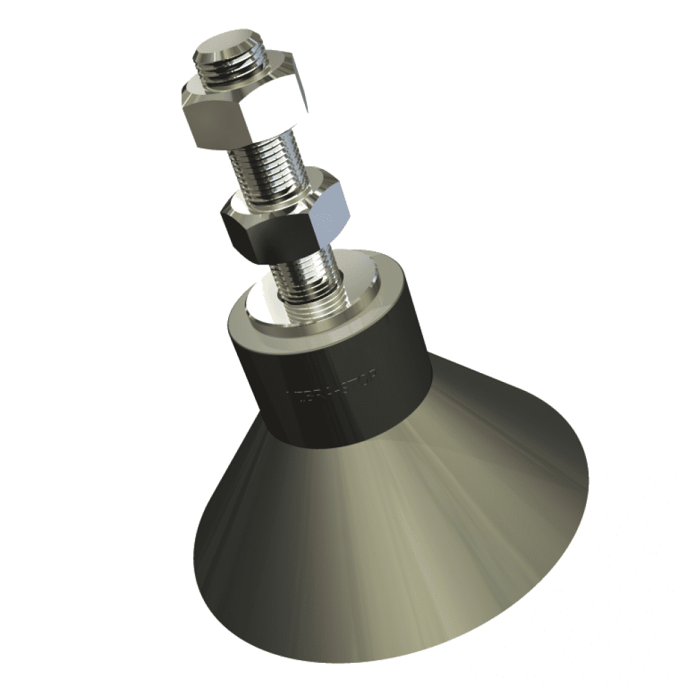 Antivibratório Ventosa I 1/4" 25Kg Diâmetro 40mm