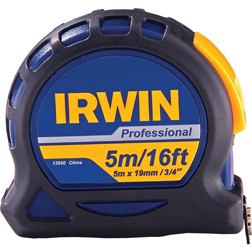 Trena Irwin Emborrachada 5m Profissional Trena Irwin Emborrachada 5m Profissional