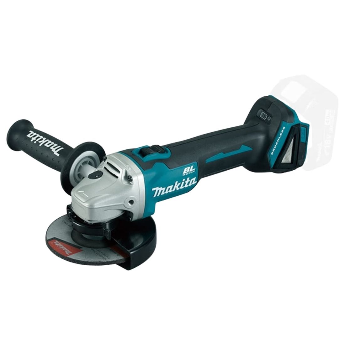 Kit Esmerilhadeira Angular Makita 5" 18V + 1 Bateria 3Ah e Carregador 127V/220V +  Aspirador de Pó Portátil DCL180Z