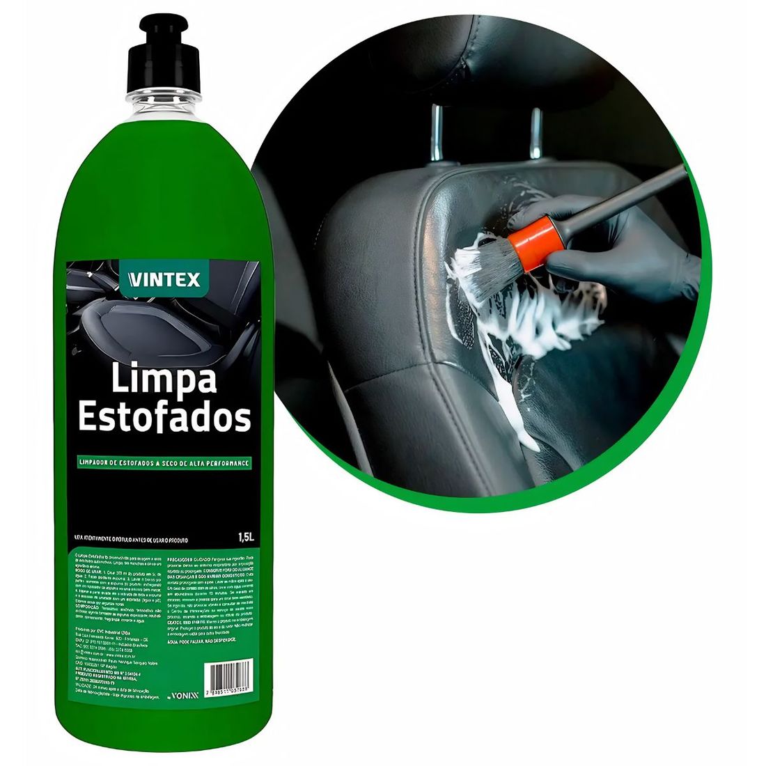 Limpa Estofados Lavagem A Seco 1,5 Vintex Limpa Estofados Lavagem A Seco 1,5 Vintex