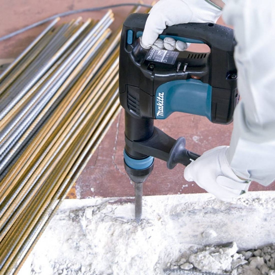 Martelo Rompedor SDS Max Makita HM0870C 220V 1100W Profissional Martelo Rompedor SDS Max Makita HM0870C 220V 1100W Profissional