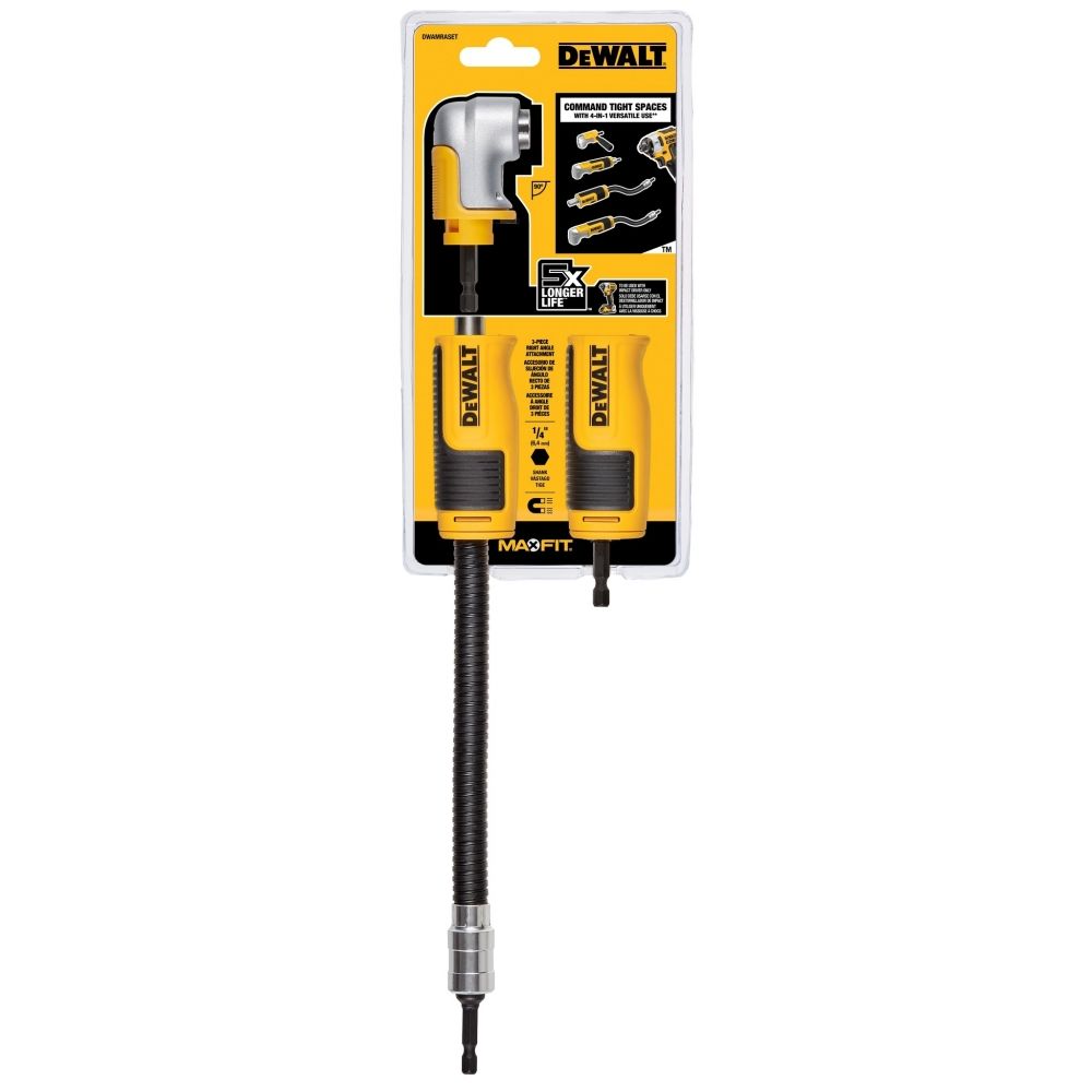 Adaptador Angular P/parafusadeira 4 Em 1 Compacto/flex/90°