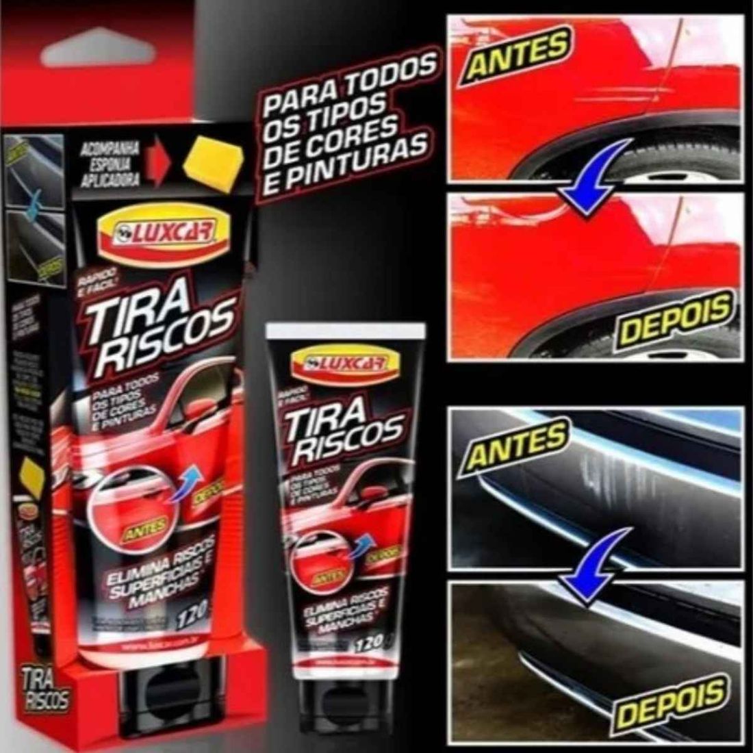Tira Riscos Luxcar 120g 4269 Luxcar Tira Riscos Luxcar 120g 4269 Luxcar