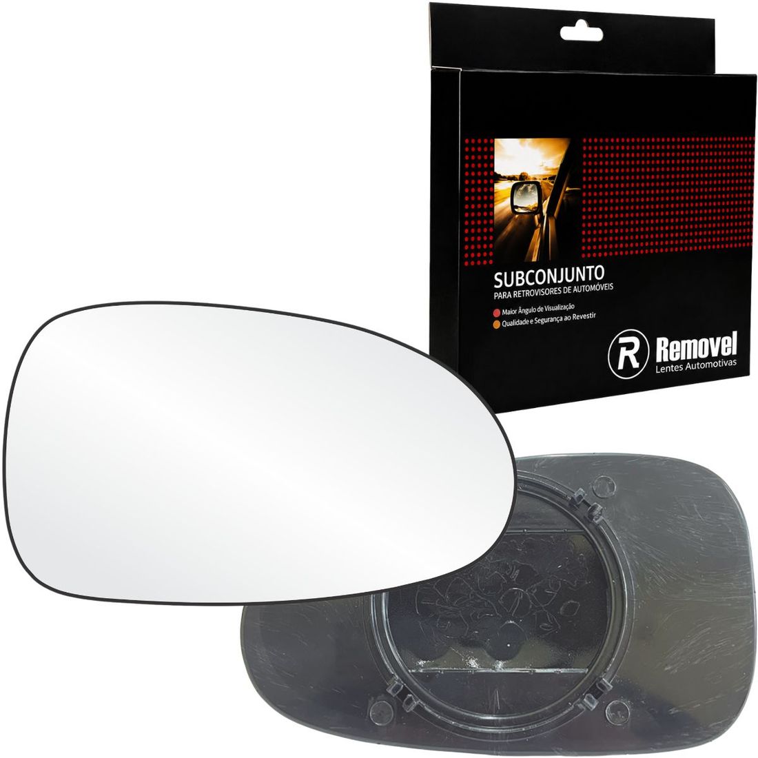 Lente Retrovisor Direito VW Gol G2 1995 A 1999
