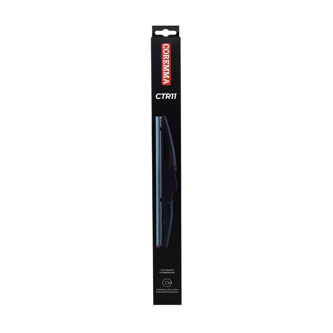 Palheta Limpador Vidro Traseiro Vitro Slim Coremma CTR11