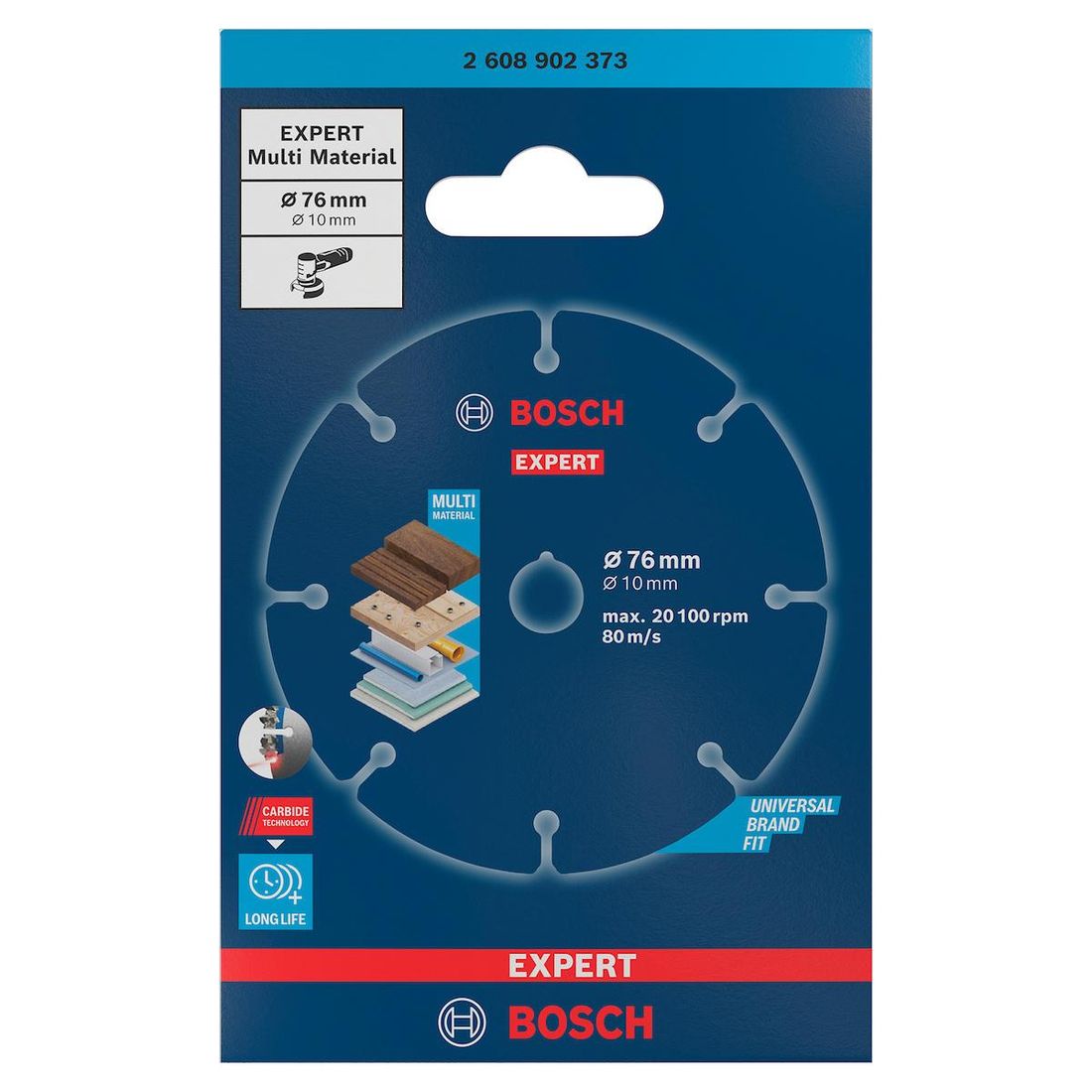 Disco Corte Bosch Expert 76x10mm Multimaterial