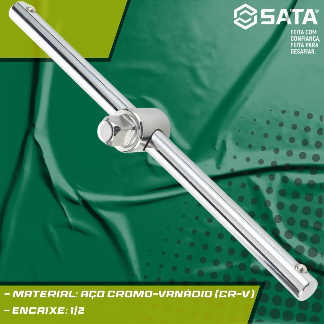 Cabo Força Tipo "T" Encaixe 1/2" Sata