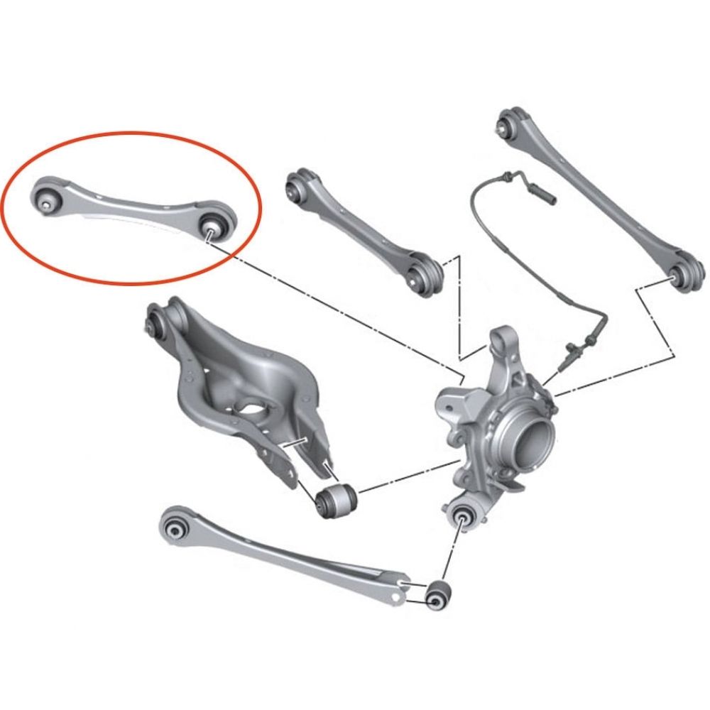Braço Traseiro Superior Anterior Direito BMW Série 1/2/3/4 - 2012 a 2021 APlus