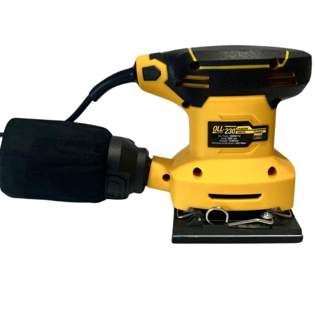 Lixadeira Orbital Lynus 1/4 Lixa 230W 220V