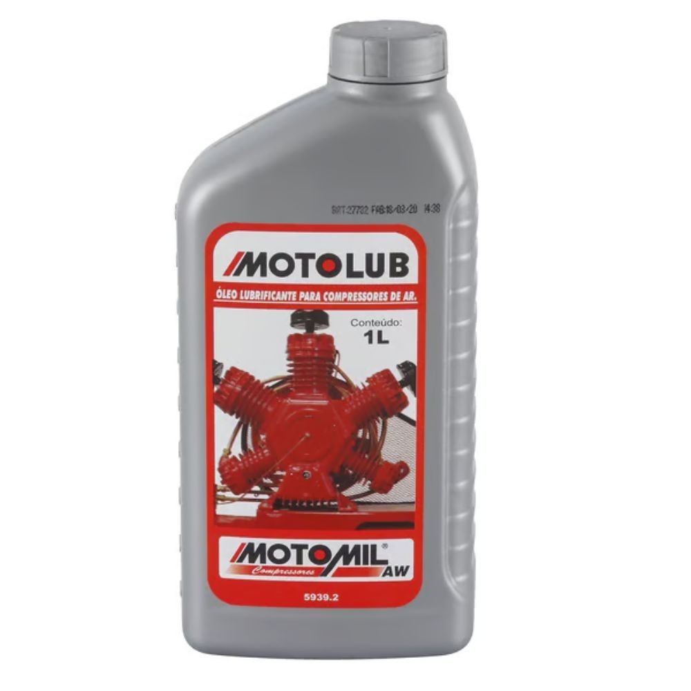 Óleo Para Compressores Motolub 1L Motomil AW150