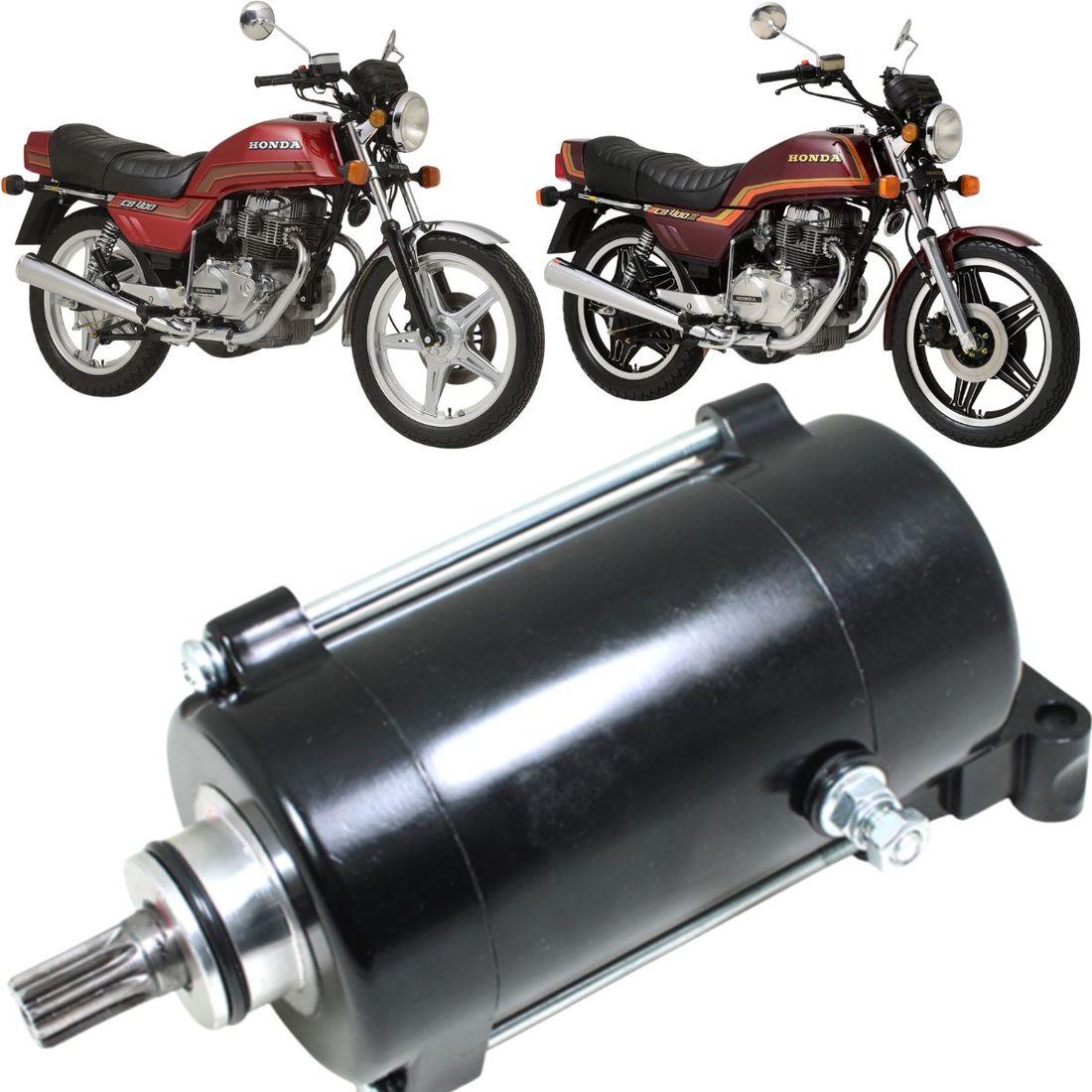 Motor de Partida Honda CB400 1975 a 1983