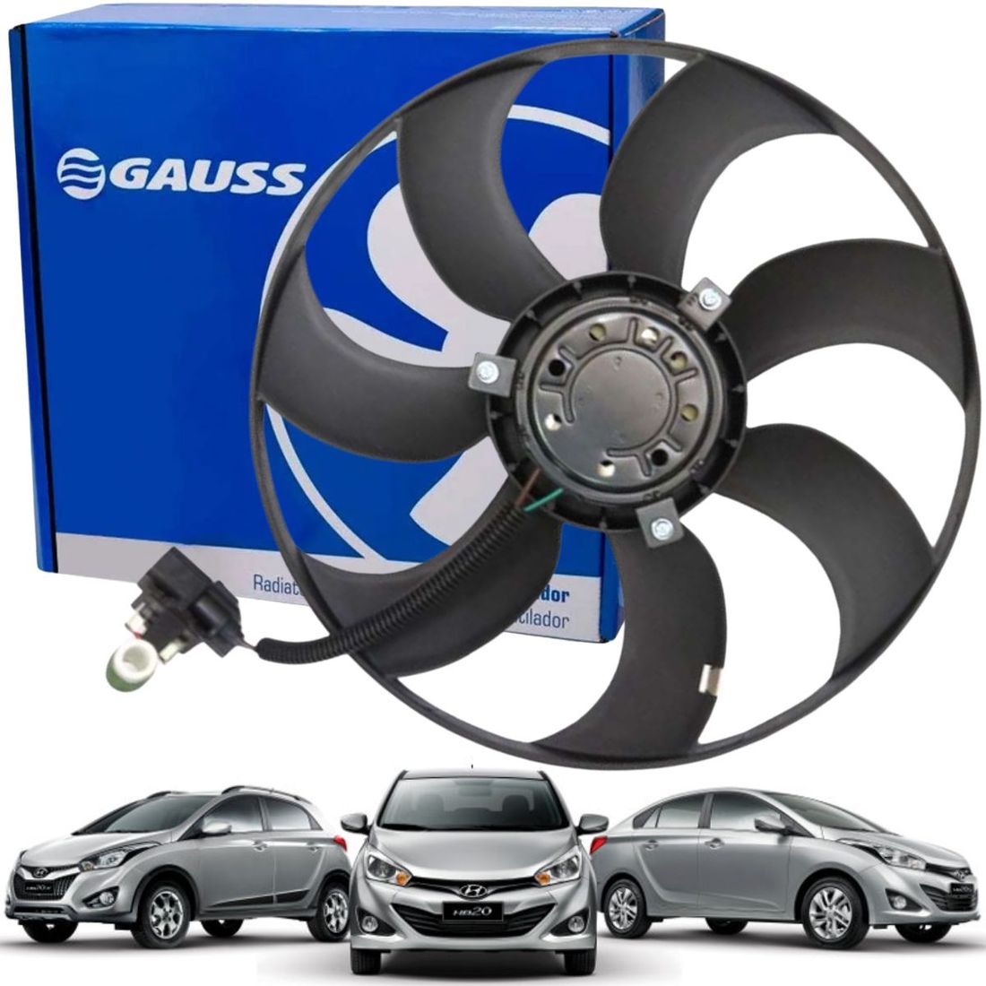 Eletroventilador HB20/HB20S 1.0 1.6 2012 a 2019