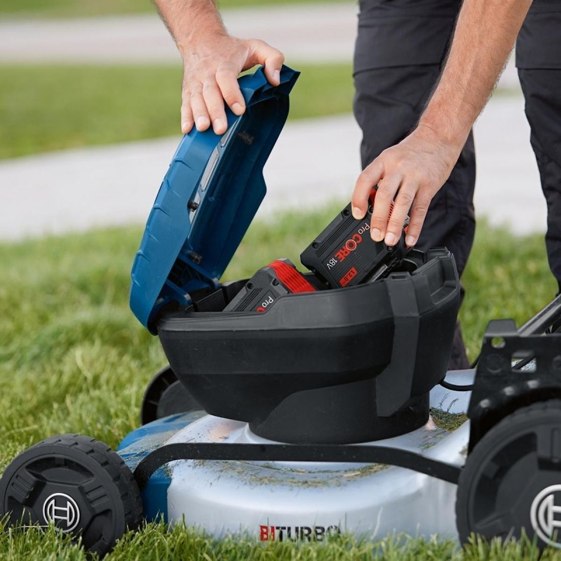 Cortador Grama Bateria 18V Bosch GRA 18V2-46