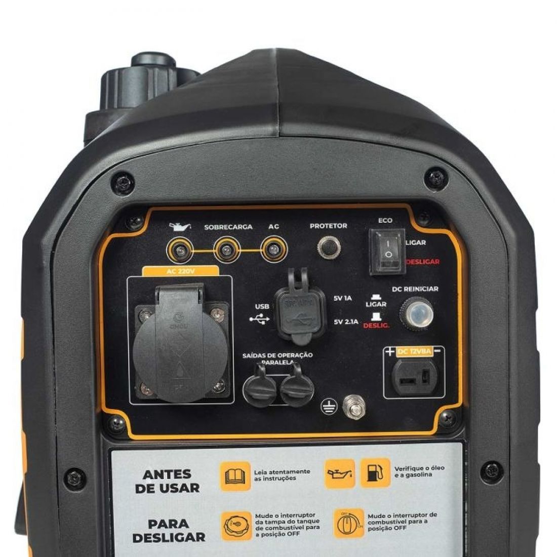 Gerador Gasolina Inverter 2Kva CSM GM 2000i Monofásico Gerador Gasolina Inverter 2Kva CSM GM 2000i Monofásico